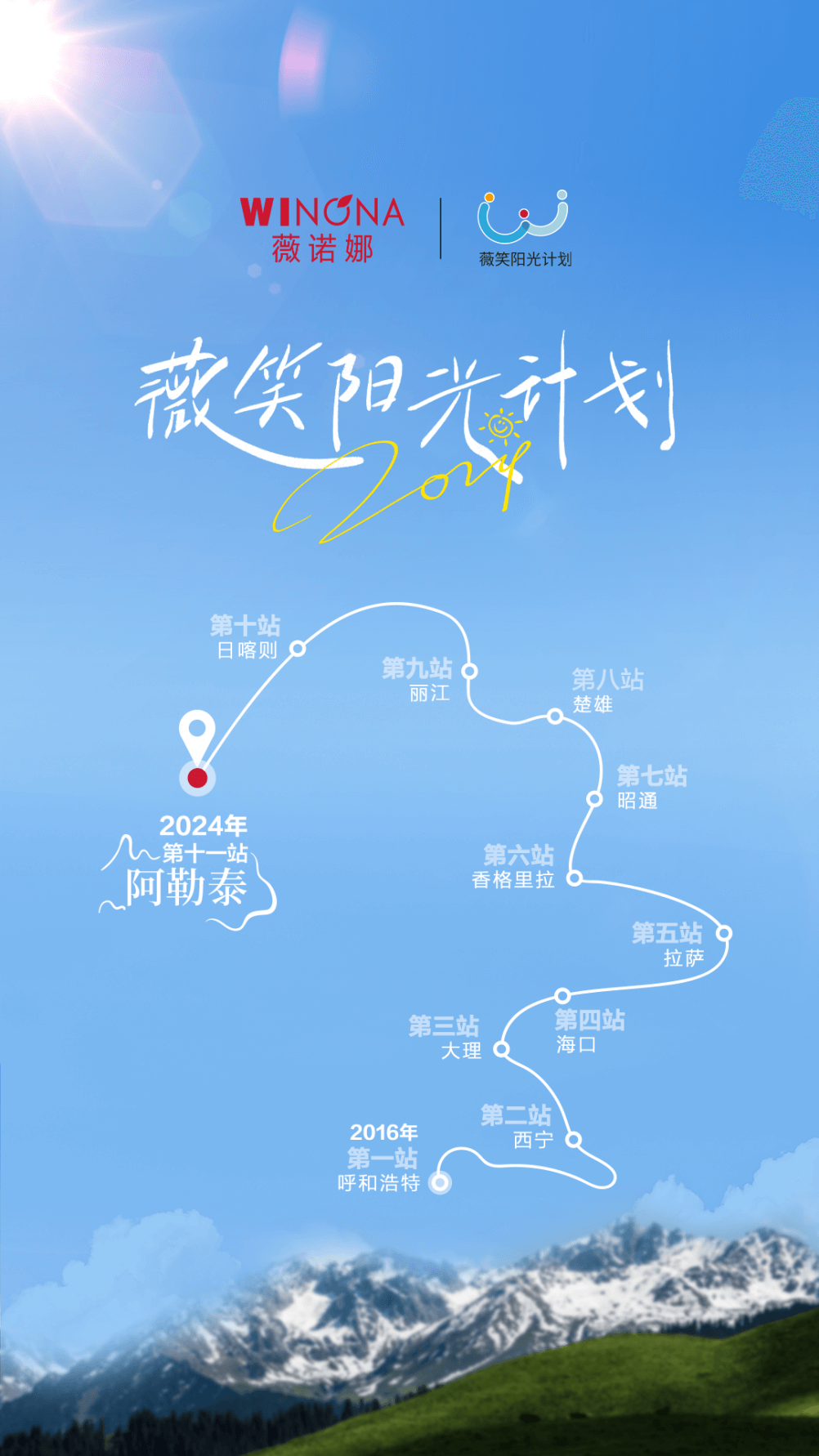 守护国人皮肤健康,薇诺娜薇笑阳光计划阿勒泰站圆满收官